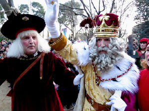 La Cavalcada de Reis 2019. El campament reial als Jardins de la Muralla