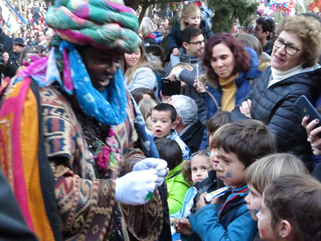 La Cavalcada de Reis 2019. El campament reial als Jardins de la Muralla