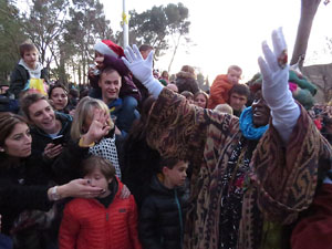 La Cavalcada de Reis 2019. El campament reial als Jardins de la Muralla