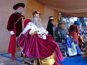 La Cavalcada de Reis 2019. El campament reial als Jardins de la Muralla