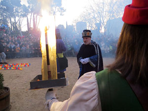 La Cavalcada de Reis 2019. El campament reial als Jardins de la Muralla