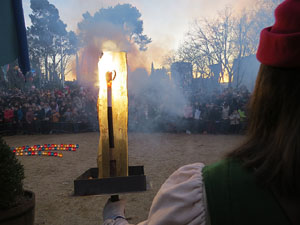La Cavalcada de Reis 2019. El campament reial als Jardins de la Muralla