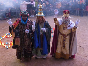 La Cavalcada de Reis 2019. El campament reial als Jardins de la Muralla