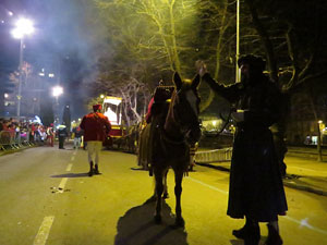 La Cavalcada de Reis 2019. Desfilada pels carrers de la ciutat, fins la plaça del Vi