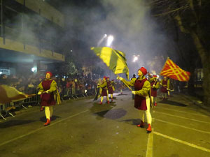 La Cavalcada de Reis 2019. Desfilada pels carrers de la ciutat, fins la plaça del Vi