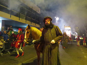 La Cavalcada de Reis 2019. Desfilada pels carrers de la ciutat, fins la plaça del Vi
