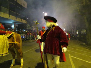 La Cavalcada de Reis 2019. Desfilada pels carrers de la ciutat, fins la plaça del Vi