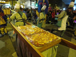 La Cavalcada de Reis 2019. Desfilada pels carrers de la ciutat, fins la pla&ccedil;a del Vi
