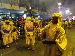 La Cavalcada de Reis 2019. Desfilada pels carrers de la ciutat, fins la pla&ccedil;a del Vi