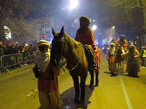 La Cavalcada de Reis 2019. Desfilada pels carrers de la ciutat, fins la pla&ccedil;a del Vi