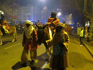 La Cavalcada de Reis 2019. Desfilada pels carrers de la ciutat, fins la pla&ccedil;a del Vi
