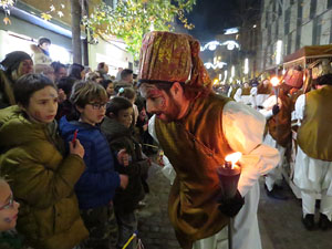 La Cavalcada de Reis 2019. Desfilada pels carrers de la ciutat, fins la pla&ccedil;a del Vi