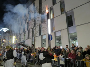 La Cavalcada de Reis 2019. Desfilada pels carrers de la ciutat, fins la pla&ccedil;a del Vi