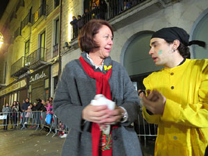 La Cavalcada de Reis 2019. Arribada del seguici a la pla&ccedil;a del Vi