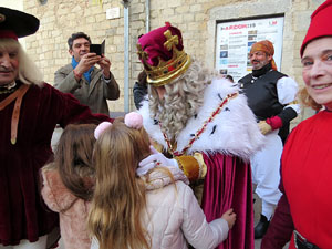 La Cavalcada de Reis 2019. La precavalcada des de la Merc&egrave; pels carrers de Girona
