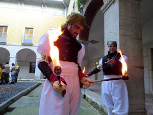 La Cavalcada de Reis 2019. La precavalcada des de la Merc&egrave; pels carrers de Girona