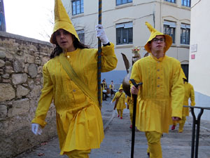 La Cavalcada de Reis 2019. La precavalcada des de la Merc&egrave; pels carrers de Girona