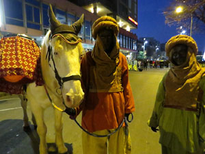 La Cavalcada de Reis 2019. El campament reial als Jardins de la Muralla
