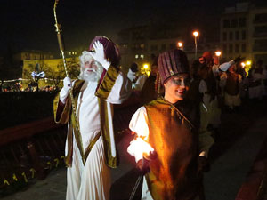 La Cavalcada de Reis 2019. El campament reial als Jardins de la Muralla
