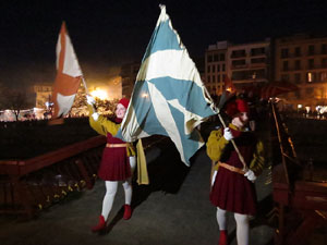 La Cavalcada de Reis 2019. El campament reial als Jardins de la Muralla