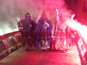 La Cavalcada de Reis 2019. El campament reial als Jardins de la Muralla