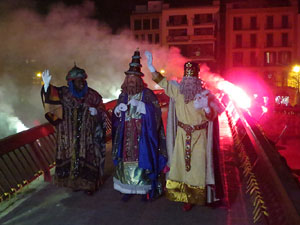 La Cavalcada de Reis 2019. El campament reial als Jardins de la Muralla