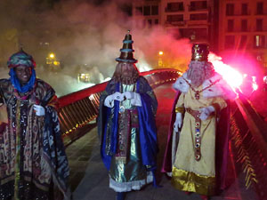 La Cavalcada de Reis 2019. El campament reial als Jardins de la Muralla