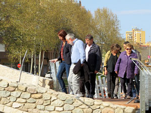 El pont del Dimoni de Santa Eugènia de Ter. Visita de final d'obra