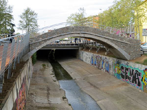 El pont del Dimoni de Santa Eugènia de Ter. Visita de final d'obra
