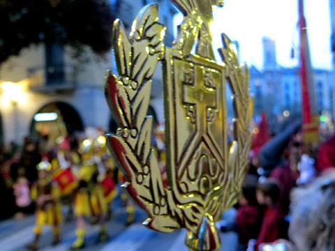 Sortida per lliurar el Penó. Dimecres Sant 2019