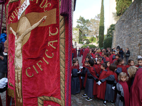 Lliurament del Penó dels Manaies