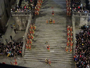 Setmana Santa 2019 a Girona. Divendres Sant. La process&oacute; del Sant Enterrament