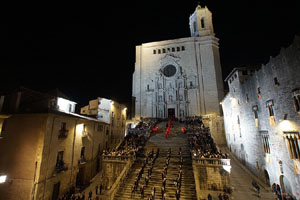 Setmana Santa 2019 a Girona. Divendres Sant. La process&oacute; del Sant Enterrament