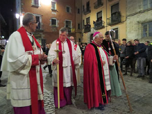 Setmana Santa 2019 a Girona. Divendres Sant. La process&oacute; del Sant Enterrament