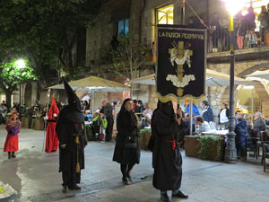 Setmana Santa 2019 a Girona. Divendres Sant. La process&oacute; del Sant Enterrament