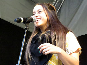 Festival A Cappella 2019. Actuaci&oacute; de 4GAMI a la pla&ccedil;a de la Independ&egrave;ncia