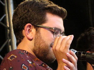 Festival A Cappella 2019. Actuaci&oacute; de 4GAMI a la pla&ccedil;a de la Independ&egrave;ncia