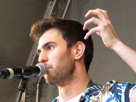 Festival A Cappella 2019. Actuaci&oacute; de 4GAMI a la pla&ccedil;a de la Independ&egrave;ncia