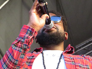 Festival A Cappella 2019. Actuaci&oacute; de Vad&eacute; a la pla&ccedil;a de la Independ&egrave;ncia