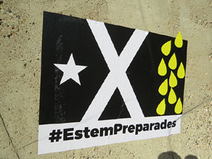 Actes a Girona en commemoració de l'1-O