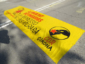 Actes a Girona en commemoració de l'1-O