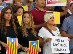 Actes a Girona en commemoració de l'1-O
