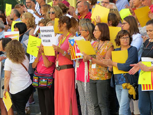 Actes a Girona en commemoració de l'1-O