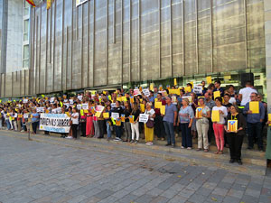 Actes a Girona en commemoració de l'1-O