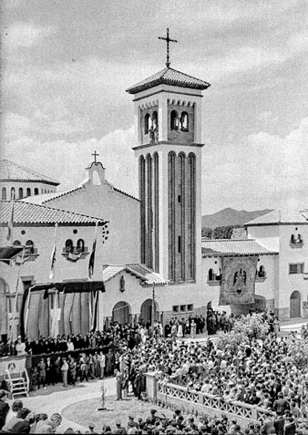 Inauguració oficial del Grup Sant Narcís. 2 de febrer de 1952