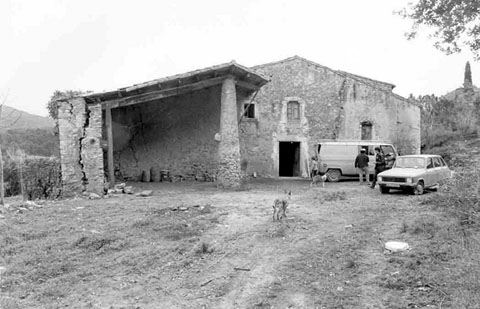 Masia de Can Ribas. Campdorà. 1983