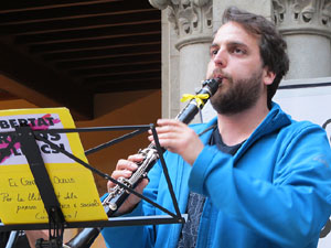 Concentraci&oacute; a la pla&ccedil;a del Vi per la independ&egrave;ncia i la llibertat dels presos pol&iacute;tics