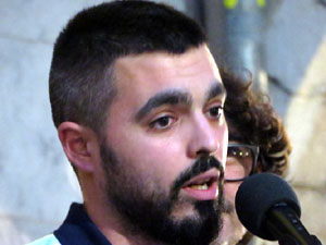 Concentració a la plaça del Vi per la independència i la llibertat dels presos polítics