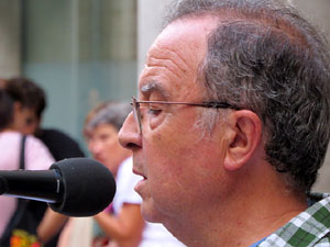 Concentració a la plaça del Vi per la independència i la llibertat dels presos polítics