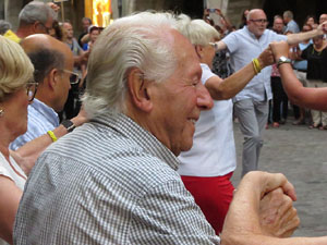 Concentració a la plaça del Vi per la independència i la llibertat dels presos polítics